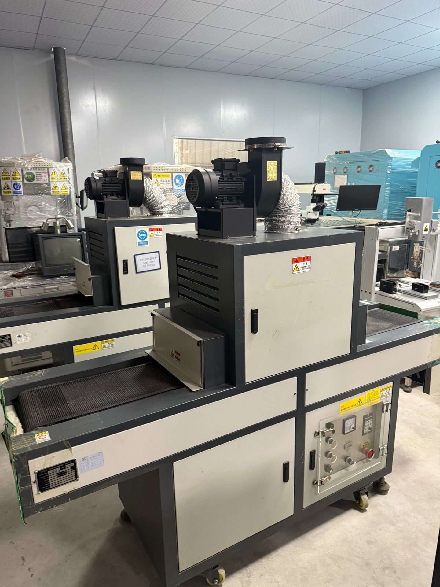 UV固化炉两台，一手工厂货源，有需要的联系