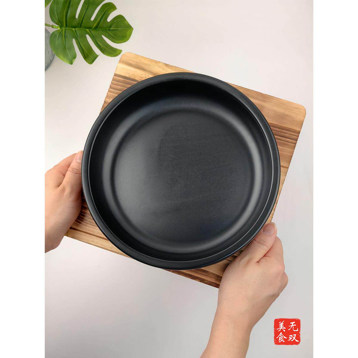 JH防伪米村拌饭芝士年糕鸡香辣鱿鱼石锅专用韩国石板豆腐专用石锅