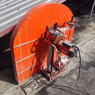 房间墙壁开洞机钢筋 墙壁切割机 墙体开槽机轨道式