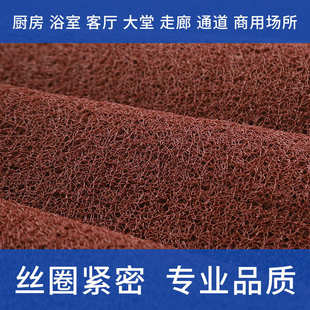 工厂塑料地脚垫圈入户电梯防滑批发酒店门口垫迎宾pvc丝防尘进门