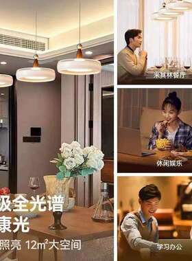 迪YVX格雅式中风风餐古厅吧台客法厅简约小吊灯奶油卧室书房护眼