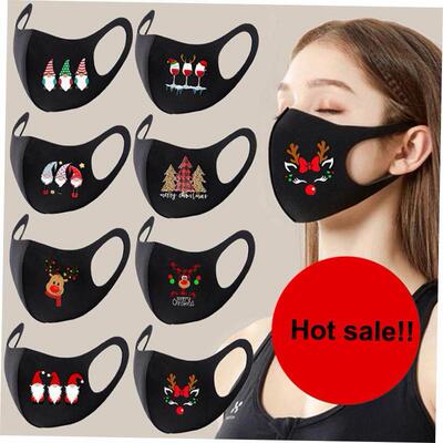 Adult Elk 3D Printed Face Mask Christmas Decorations