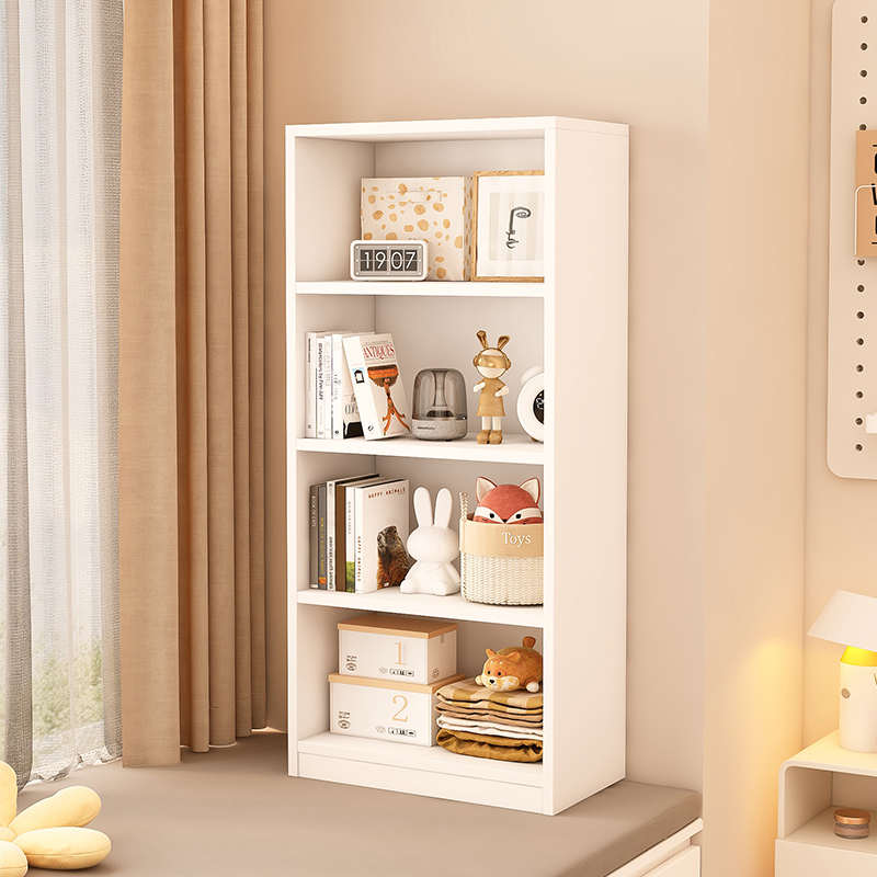 实木飘窗柜窗台书架儿童储物收纳置物架夹缝窄柜落地柜客厅展示柜