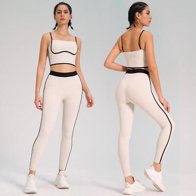 Sports yoga set, double-sided sandblasting, outdoor