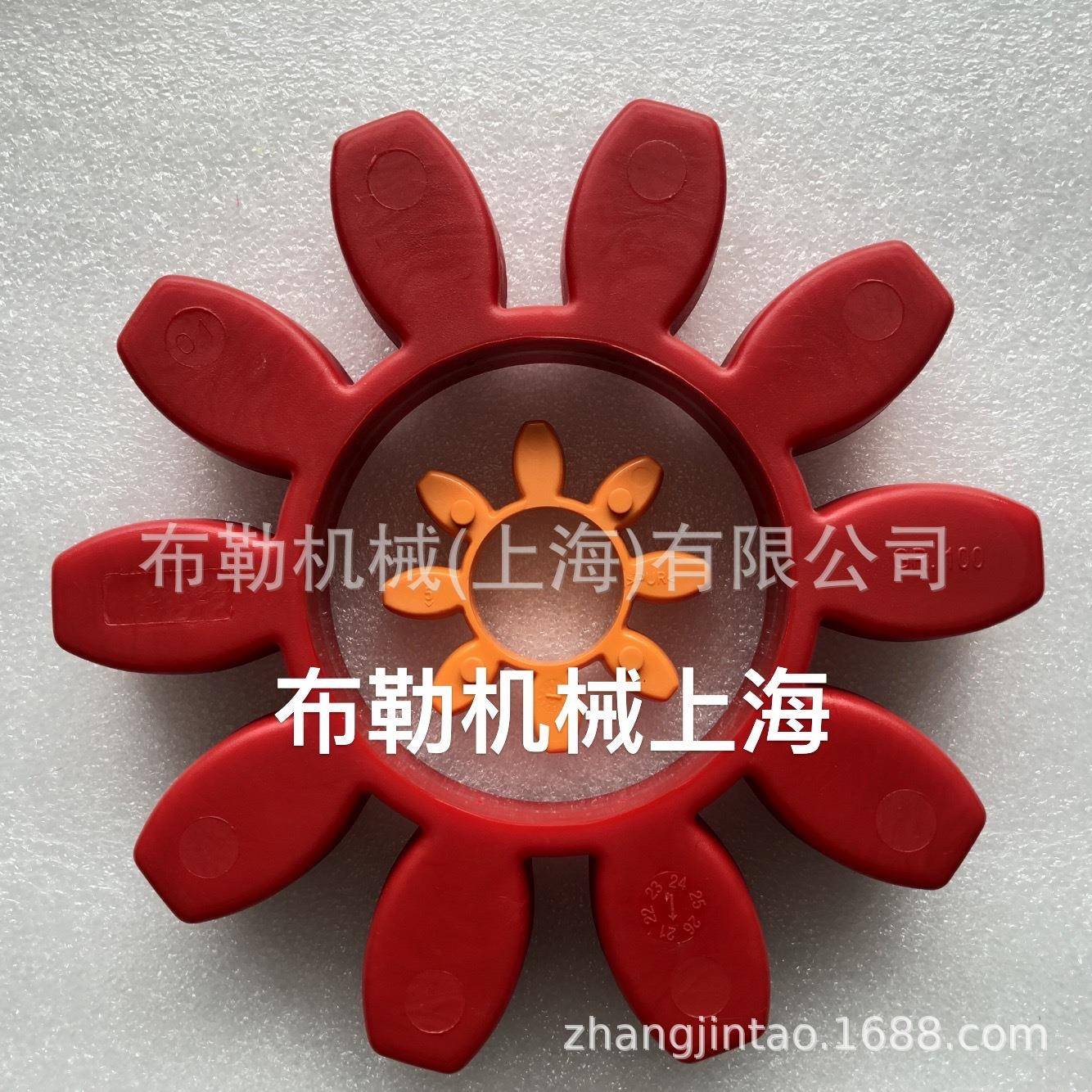 天车走行电机联轴器弹性体GR100减震胶GM星型缓冲垫/聚氨酯软联接