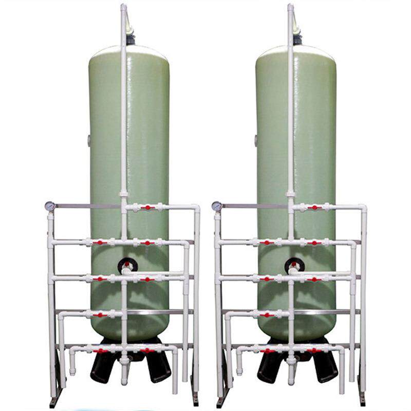 定做双级玻璃钢树脂承载器 离子交换设备 大型工业化工离子交换器