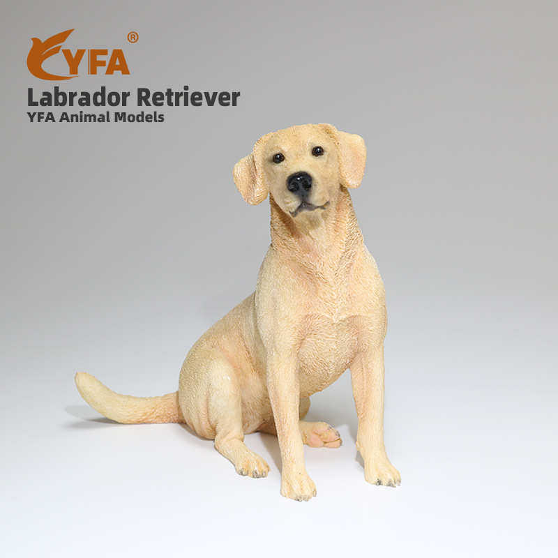 车载拉布拉多直供厂家动物仿真摆件树脂狗犬工艺品模型