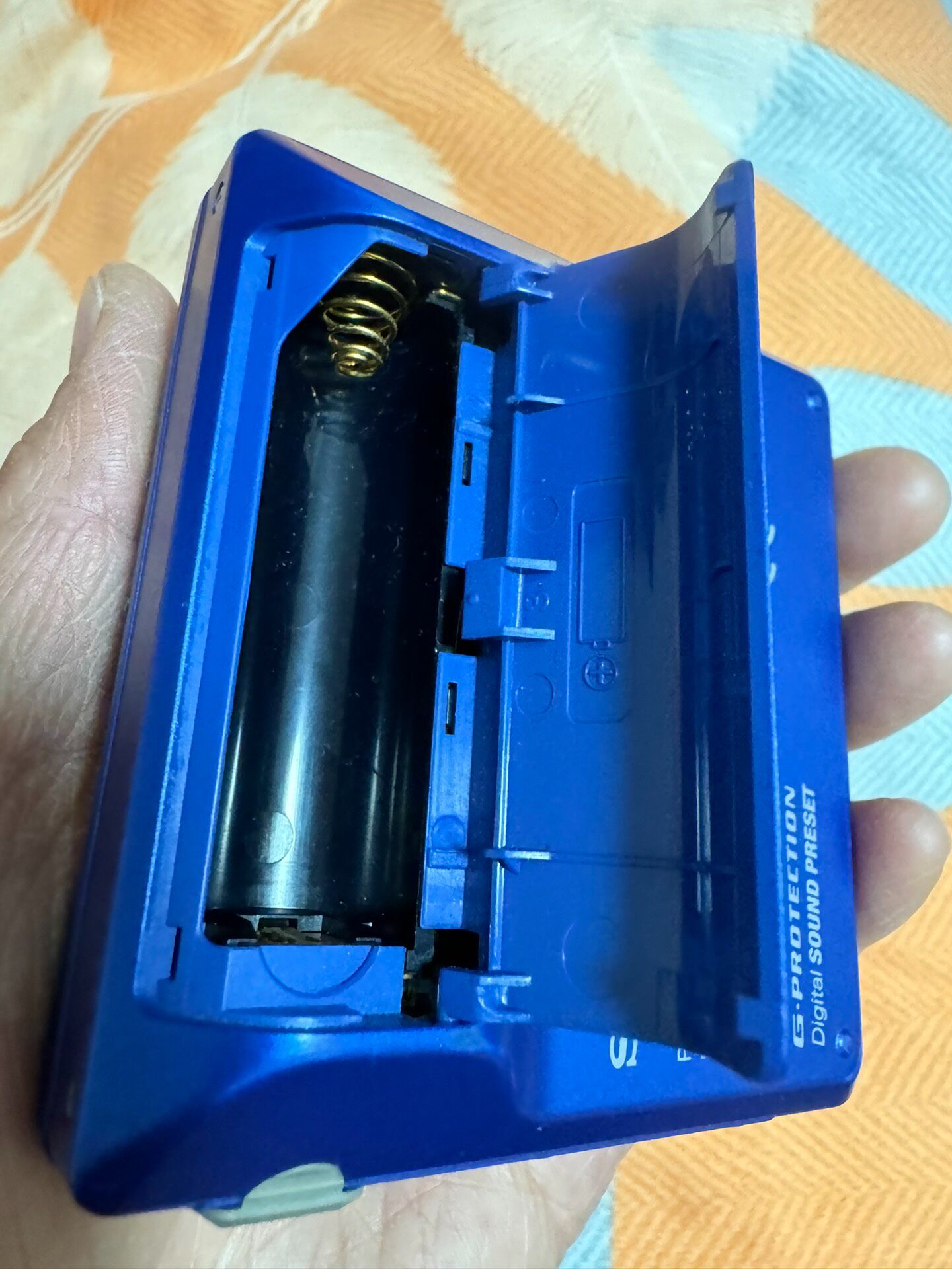 소니 MD 워크맨 MZ-N707 블루 본체 단품 (AA 배터리 사용, NetMD 지원) 7