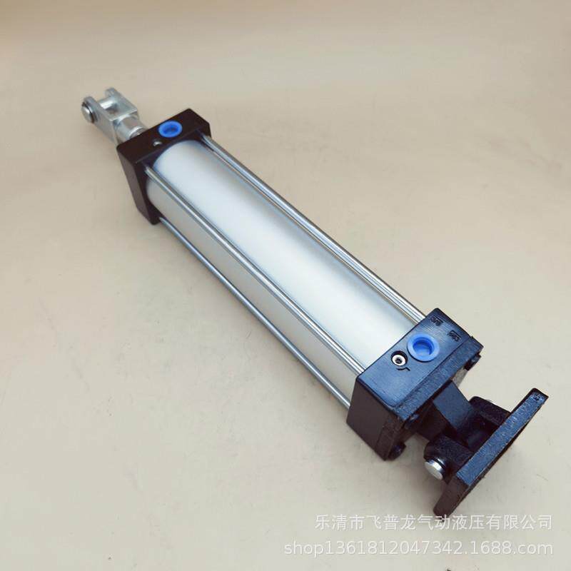 国产拉杆式带安装附件气缸SC100X200-CA-CB-Y带双耳座和单耳座