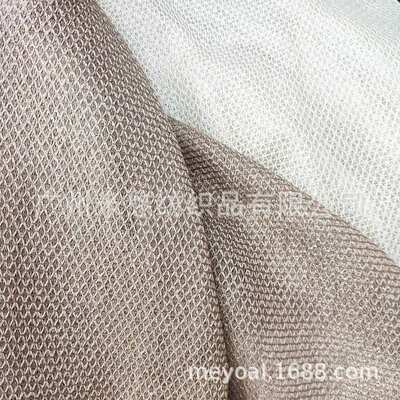 金属丝涤纶混纺  镂空蕾丝网纱 华丽舞台装 时尚时装面料