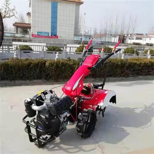 厂家优惠192型柴油微耕机 水旱两用打田旋耕机 多功能田园管理机