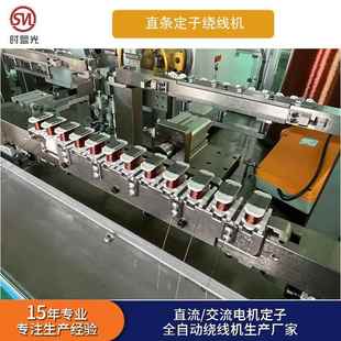 W02东莞直流无刷马达电机定子绕线机精密排线自动绕线机