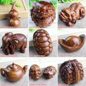 老挝黄花梨手把件缅甸花梨木雕雕刻工艺品红木文玩摆件手把件