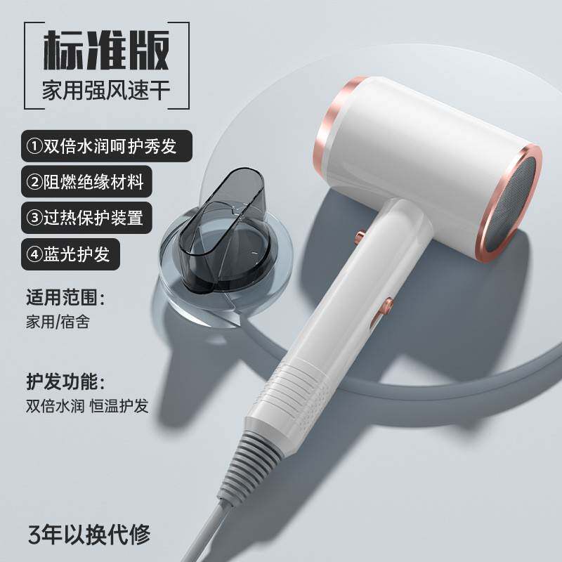 新款吹风机家用大功率负离子静音网红电吹风筒护发宿舍吹头发