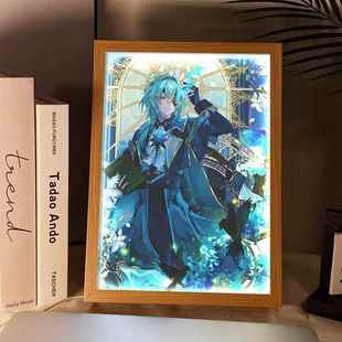 那刻夏周边灯光画二次元游戏同人手办吧唧小夜灯摆件创意生日礼物