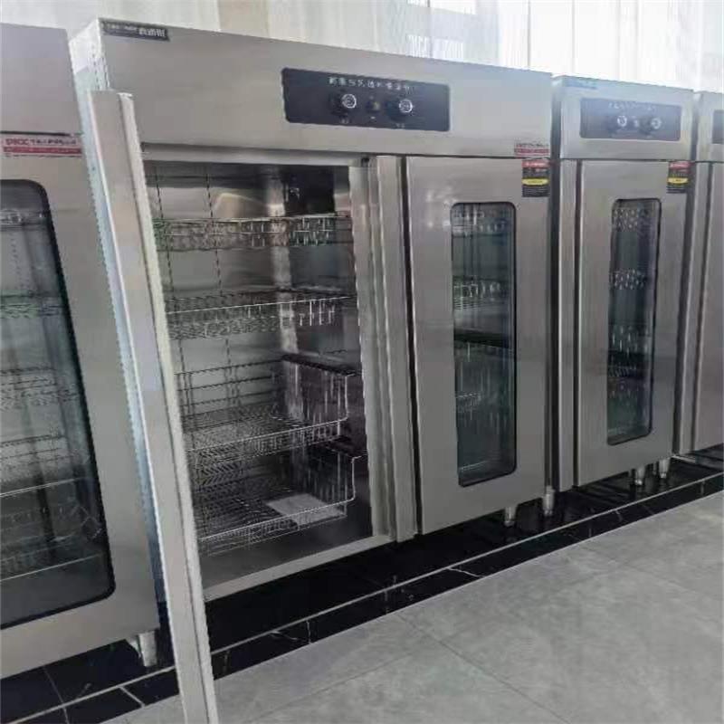 家用小型单门消毒柜 大型商用双门消毒碗柜 饭店立式碗筷消毒柜