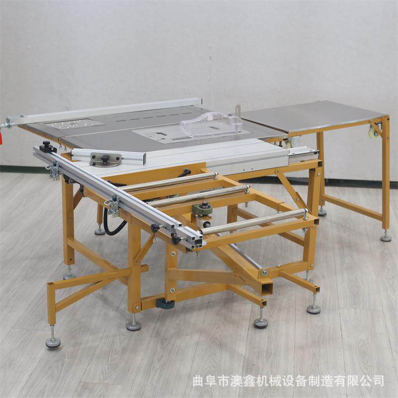 木工锯台多功能一体机静音无尘子母锯便捷式折叠小型工作台锯