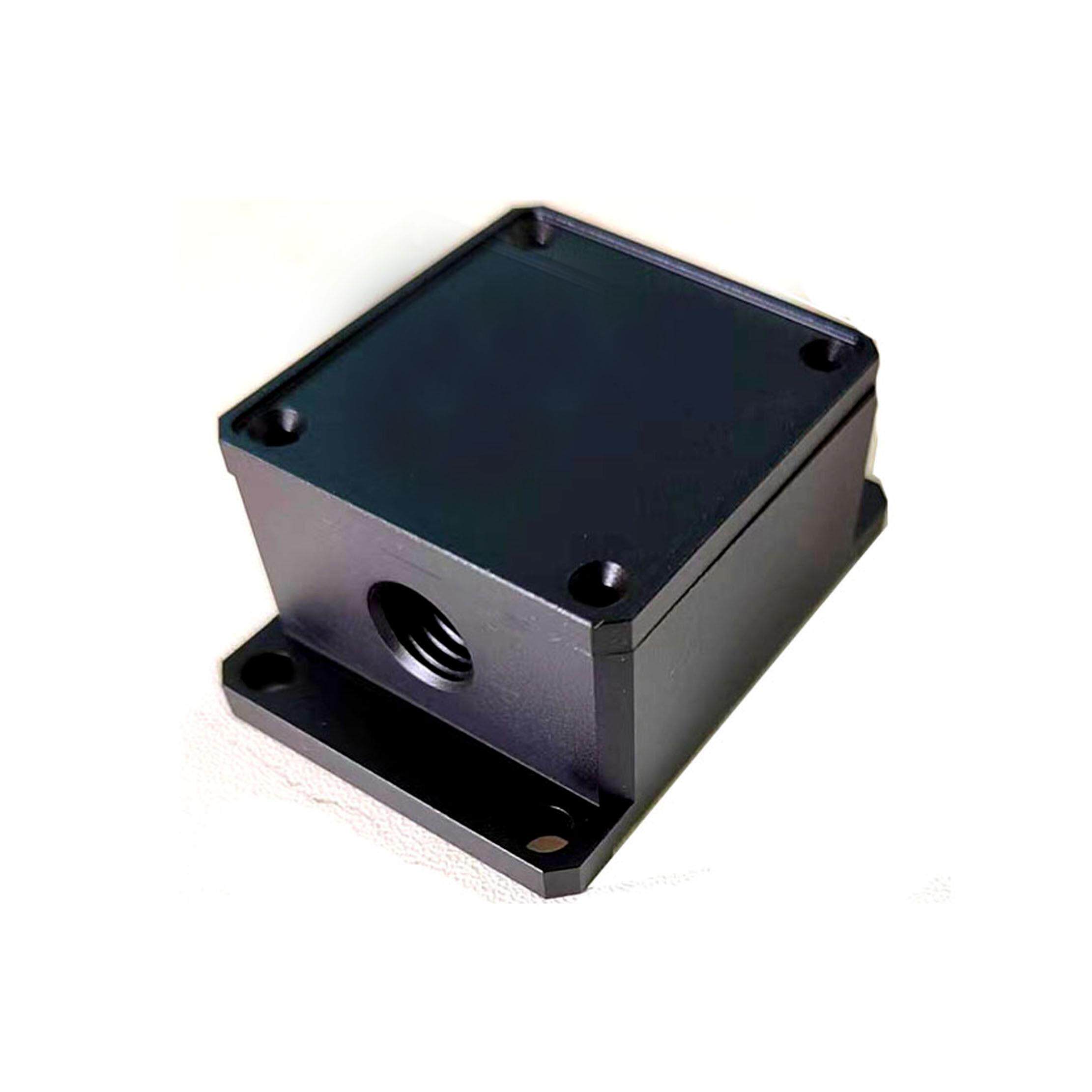 倾角传感器壳体陀螺转角仪铝合金外壳无线振动加速设备铝壳氧化