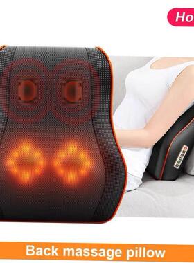 Electric back massager pillow massage body neck with heat1