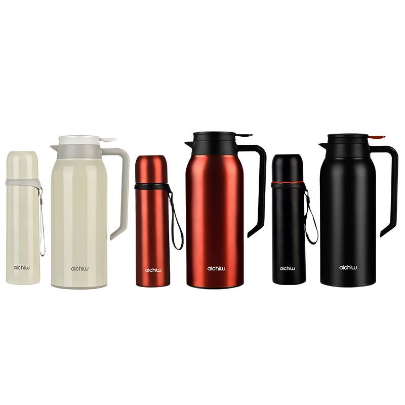 爱奇.屋AI-079水悦套装304不锈钢杯子1500ml+500ml保温杯套装