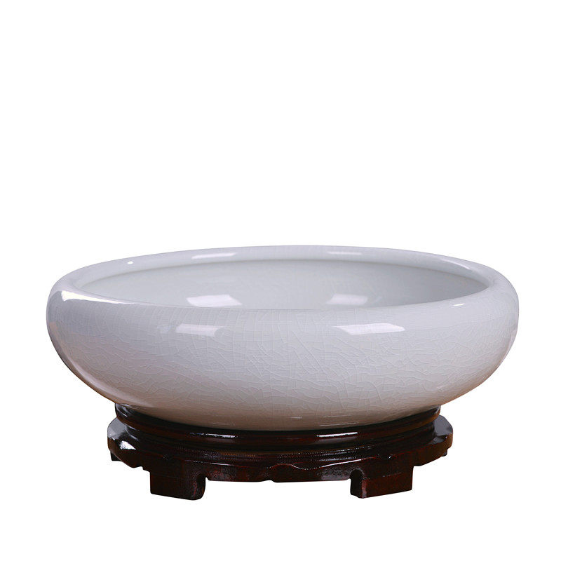 陶瓷水仙睡碗莲缸花盆一叶莲水培盆养鱼铜钱草盆绿萝特大号景德镇,鲜花速递/花卉仿真/绿植园艺,花盆,淘宝优惠券,粉丝福利购,淘宝优惠卷