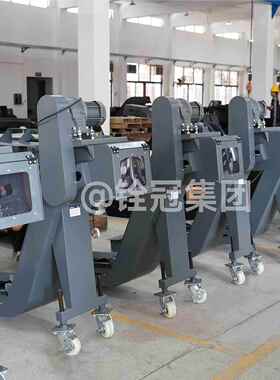 ZBP广东刮板排屑创机厂家双过重滤排削机世屑纪排屑机铨冠集中排