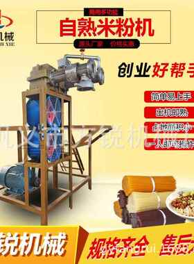 802全自动商用米米粉机多功能荞麦玉面米面条机大型自米熟粉米线