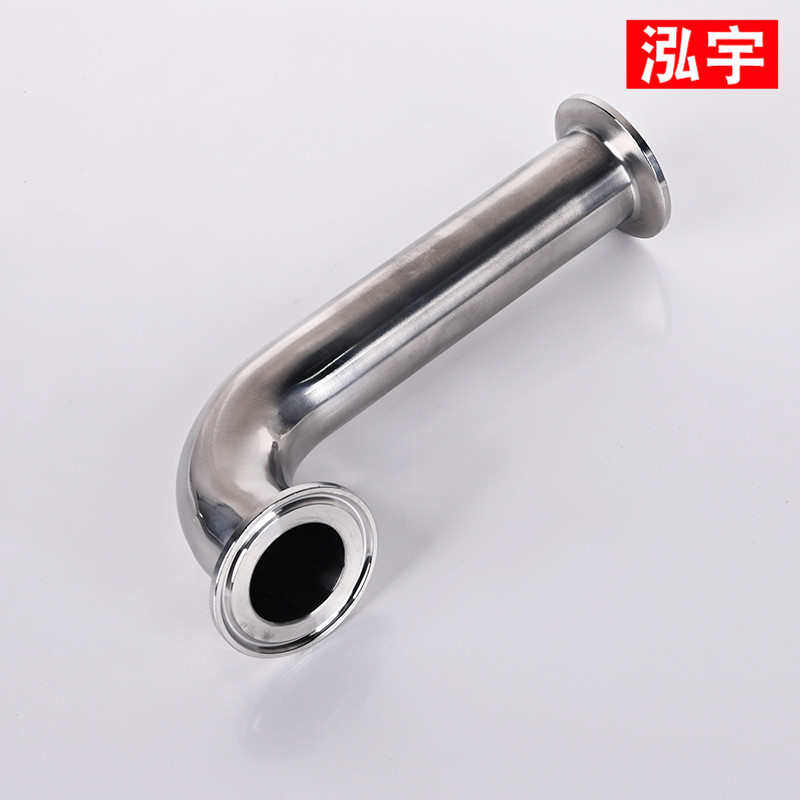 不锈钢304 316L食品级快装加长弯头90度 卫生级自动快装加长,基础建材,弯头,淘宝优惠券,粉丝福利购,淘宝优惠卷