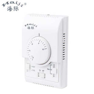 海际电工 中央空调风机盘管控制开关面板 BC108B机械式 旋钮温控器