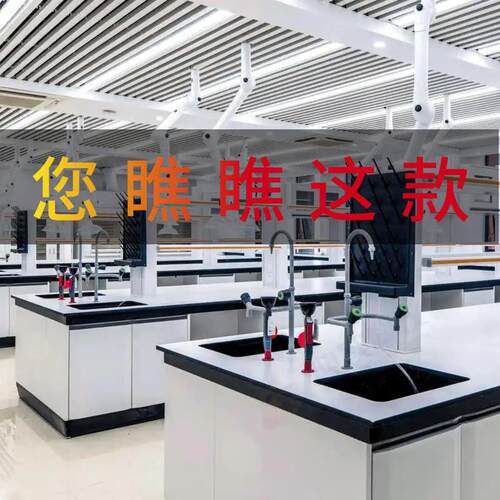 实验室边台台试验桌钢木全钢PP通风中央操作试剂防腐酸学校