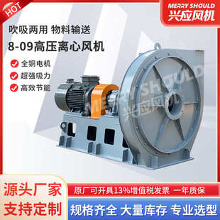 风机鼓风机抽风机工业380v强力引风机排烟风机 高压离心式 09D