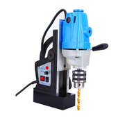 拓 轻便芯吸铁取钻座空心台钻钻卓钻磁无级钻床钻调速磁力