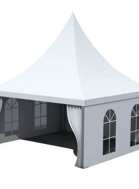 广州篷房厂家热销户外活动Pagoda tent 铝合金尖顶帐篷 宝塔帐篷