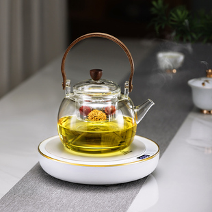 电陶炉玻璃煮茶器白茶专用煮茶炉小型电热烧茶壶家用煮茶壶烧水壶