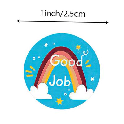 500pcs Star Reward Stickers for Kids School Teacher Supplies