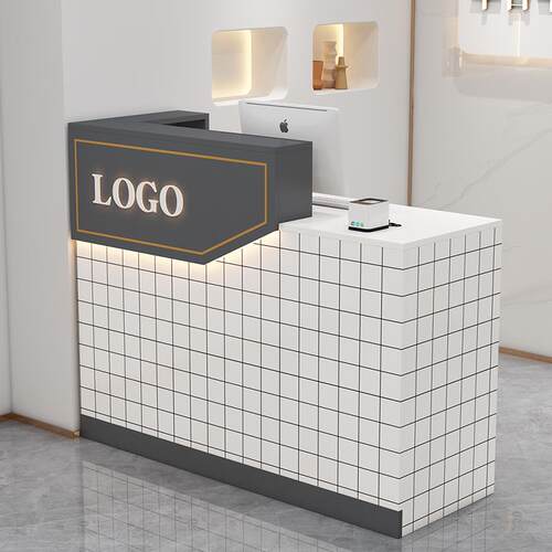 吧台收银台店铺小型女装服装店前台美容院理发店餐饮店柜台收银桌