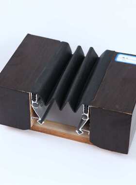 ER1橡胶嵌W型内墙伸缩缝外墙抗震不锈钢楼地面沉降缝防震防水