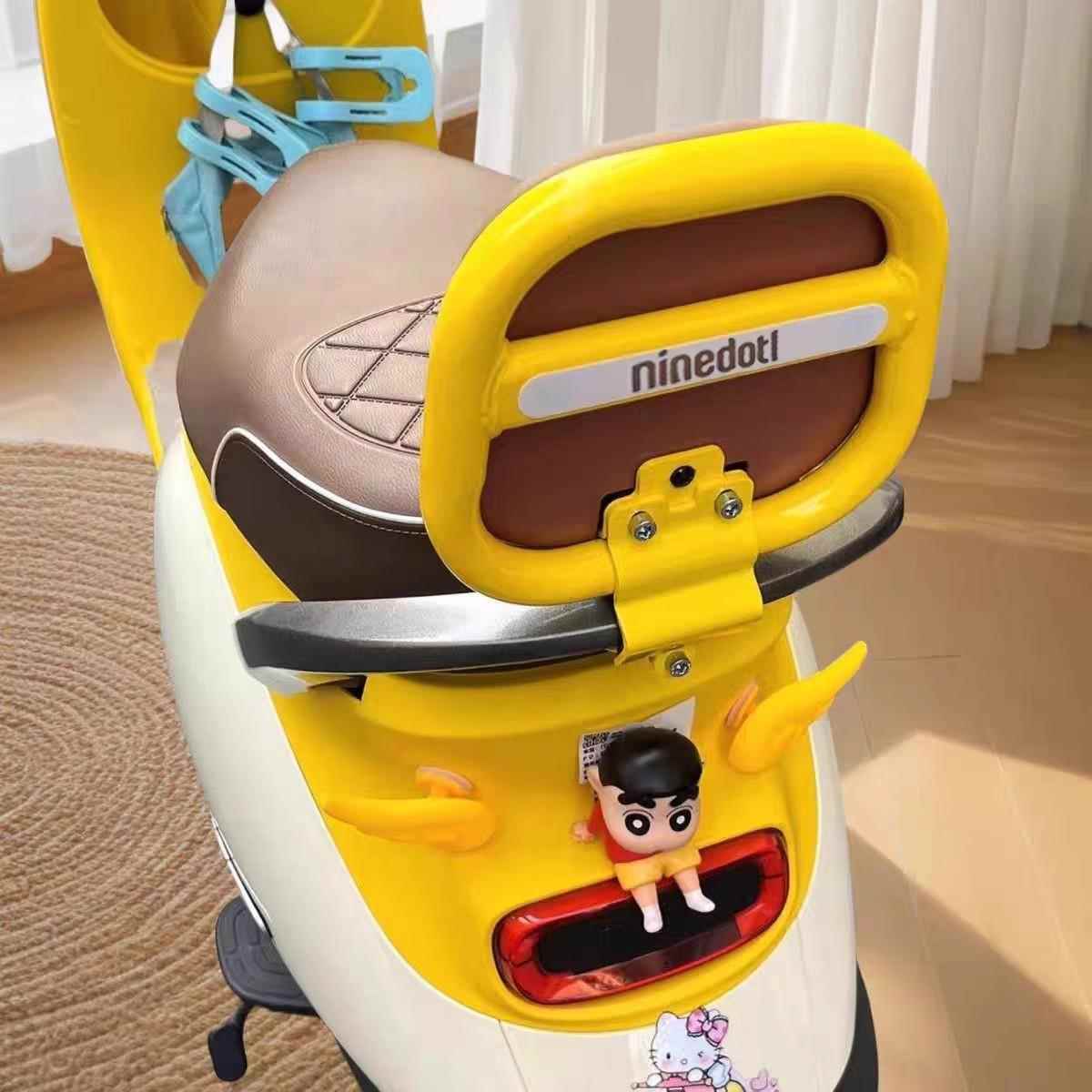 适用9号九号q/Mmax靠背q80C/q85c q30C电动车后靠背后椅靠被垫配