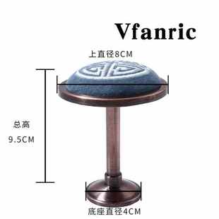 高档窗帘电镀合金墙钩 批发刺绣贴布挂钩 圆帽钩家居五金钩子