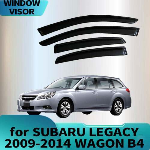 适用斯巴鲁SUBARU LEGACY 2009-2014 WAGON B4晴雨挡侧窗导流板雨