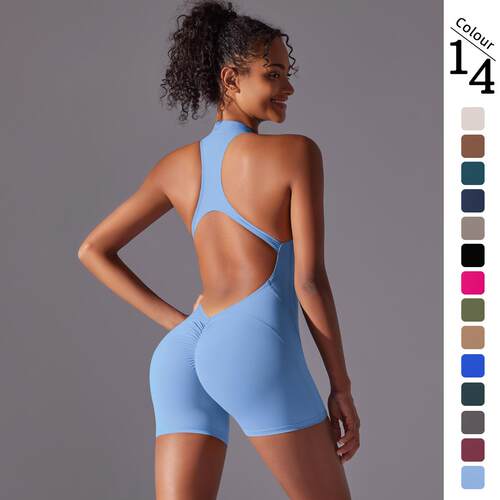 Jumpsuit Bodysuit Solid Daily Color High-Intensity Tight