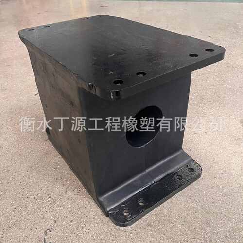 胶块液压橡胶供应冲击夯减震压路机垫橡减震减震 夯锤打桩 平板块