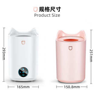 礼品批发 双喷口加湿器大容量usb家用静音办公室卧室空气加湿