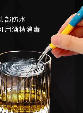 发光镊子儿童掏耳朵专业采耳工具夹软头可视充电式神器挖耳勺