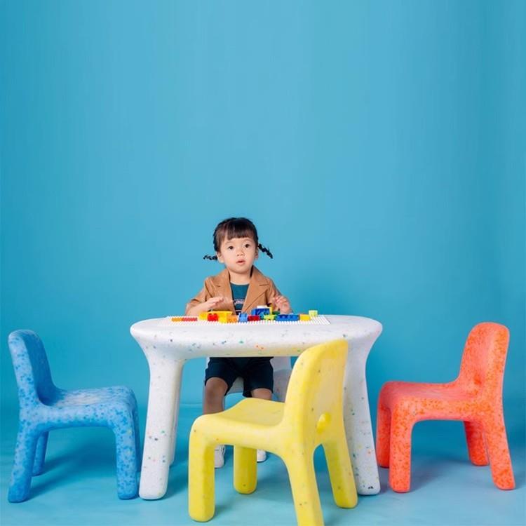 桌创意儿学习桌椅宝宝家用环XXY01保塑料椅朋幼儿园小友矮凳矮童