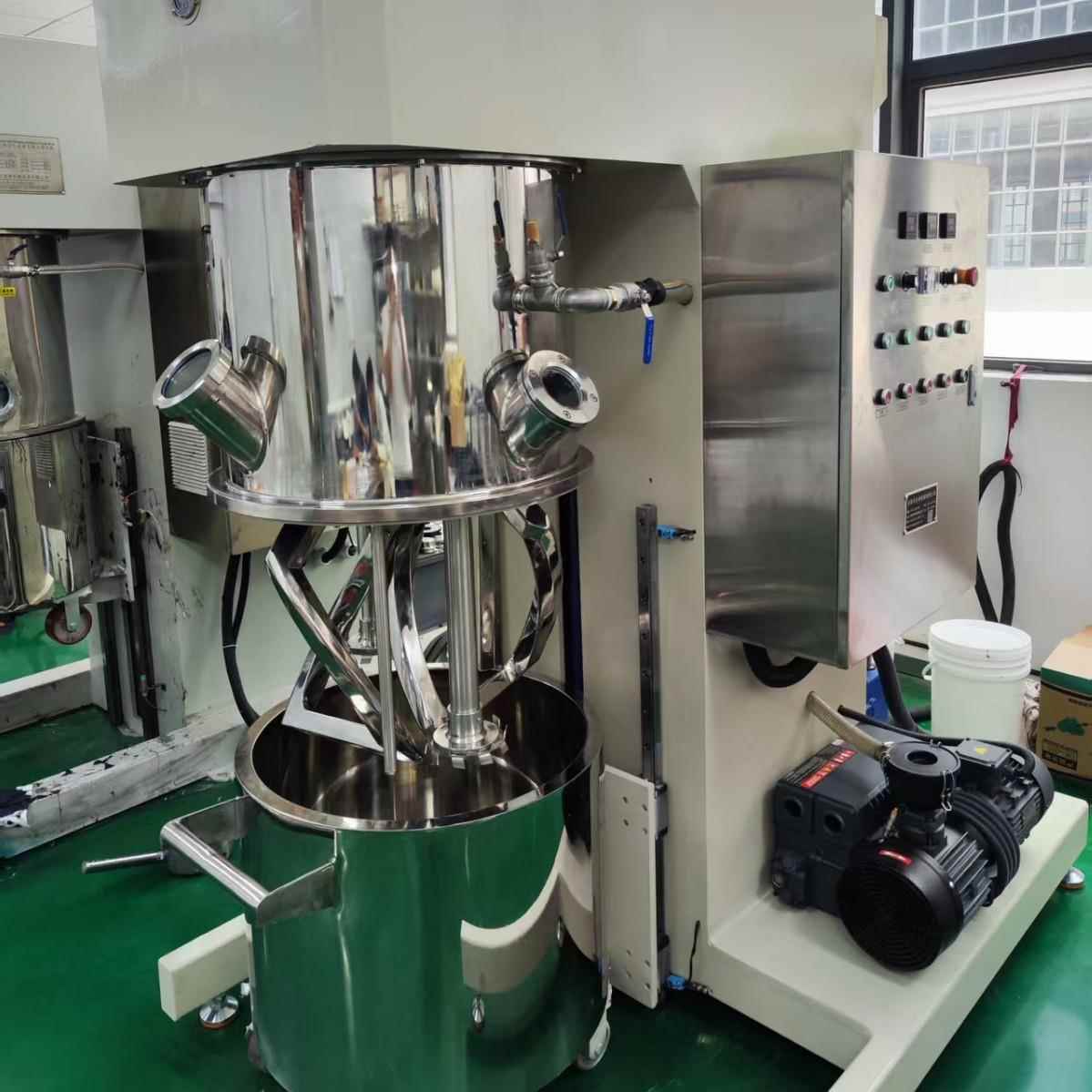 供应双行星动力混合搅拌机锡膏搅拌机压料分装机