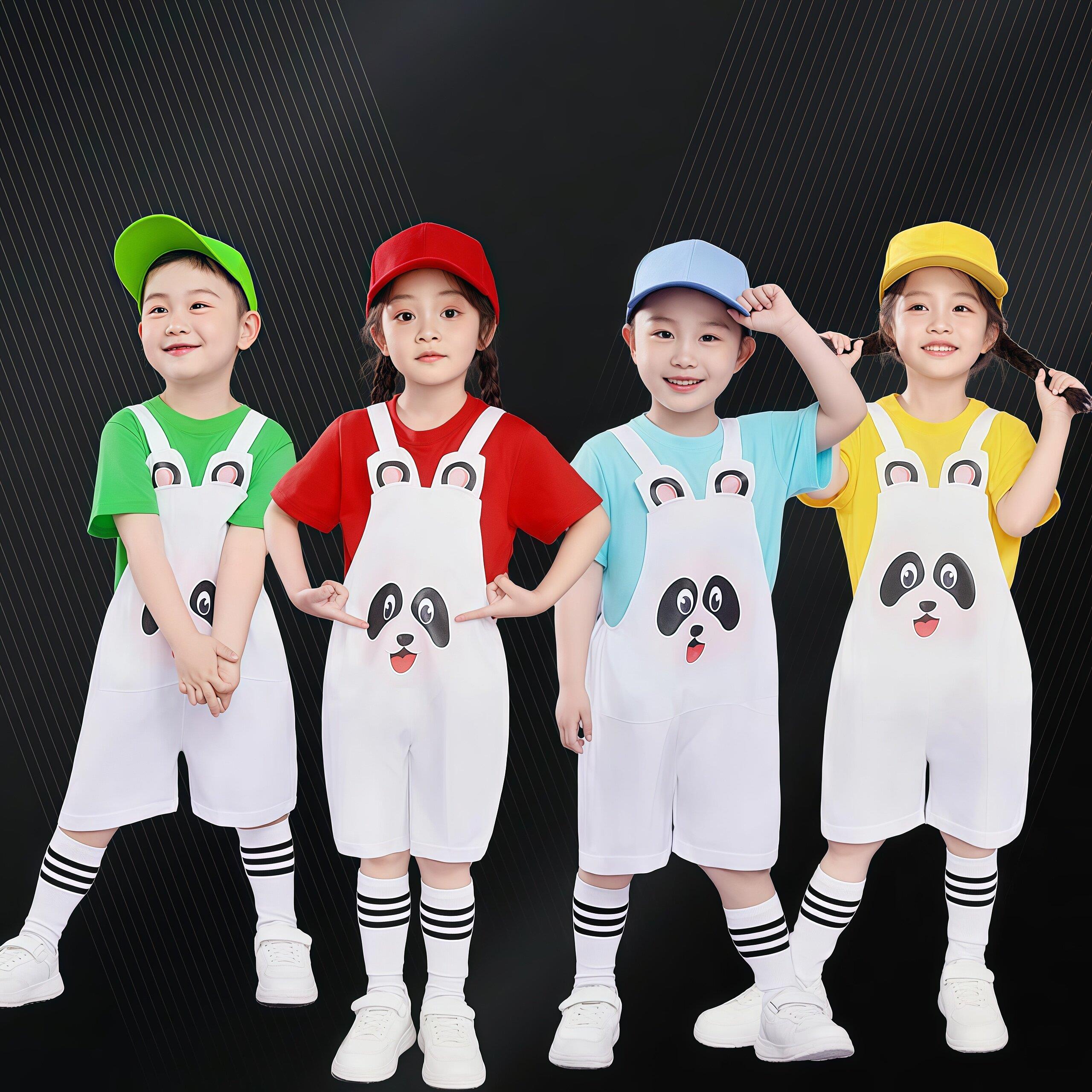 2026新款儿童演出服小学生运动会六一幼儿园啦啦队舞蹈毕业照班服