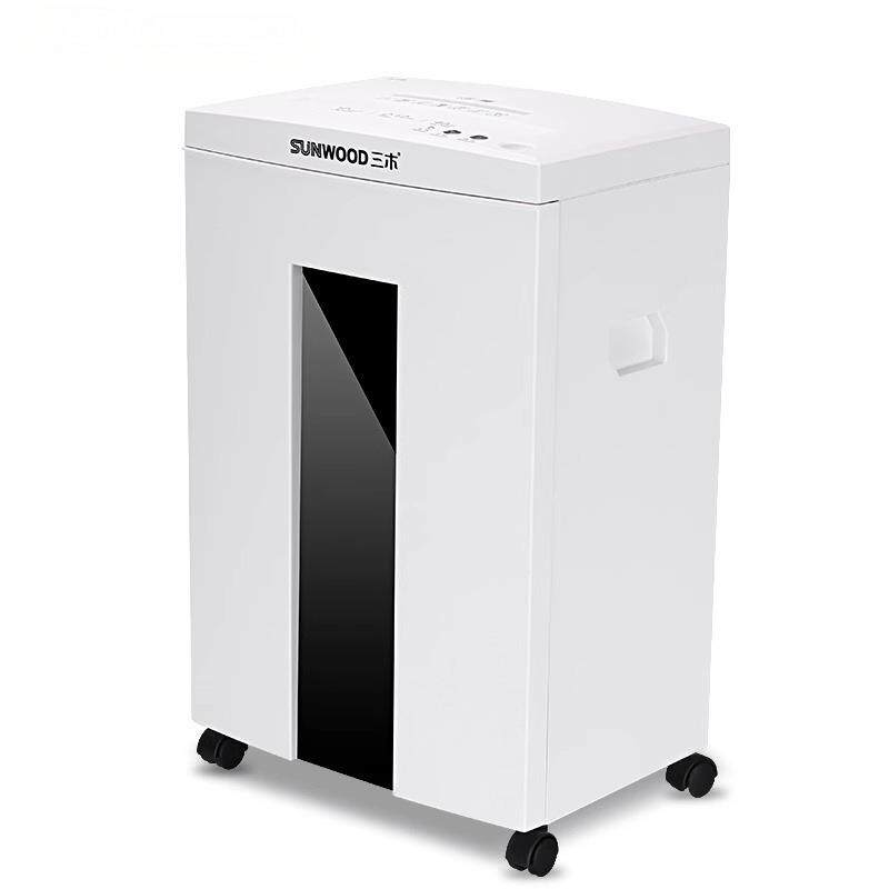 三木S19碎纸机办公室专用大型商用大功率低噪音米粒状德国5级保密
