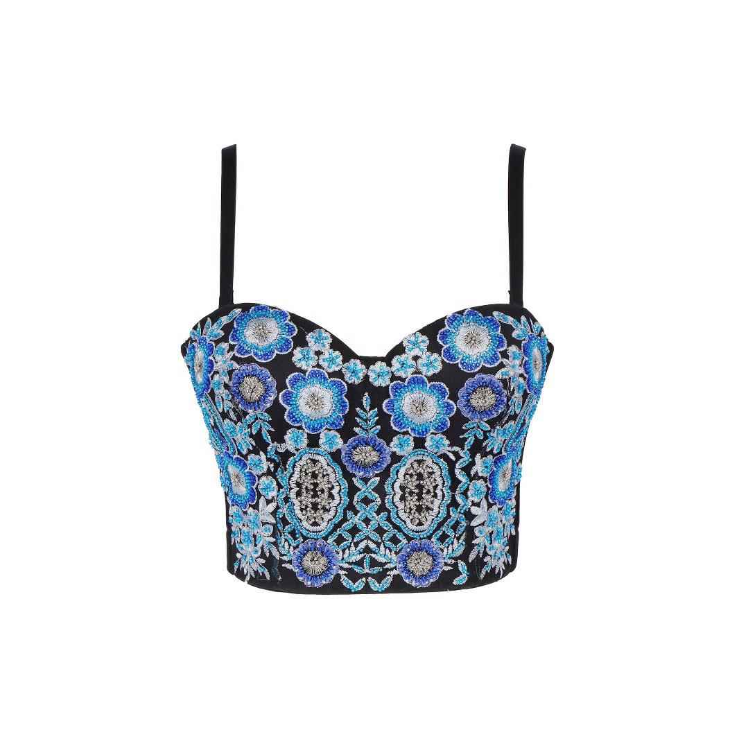 women for top shaping beaded hand-embroidered ethnic pads