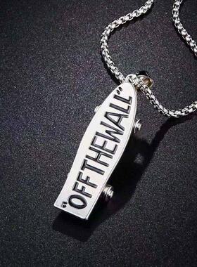 Tyler The Creator call me Golf Wang necklace 嘻哈吊坠项链